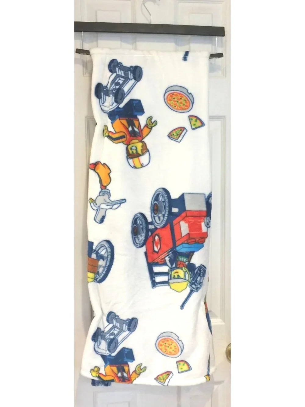 LEGO City Vehicle Plush Throw 50 x 70